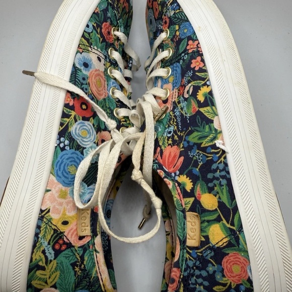 Keds shoes Rifle Paper Company Kickstart Garden Party womens sneakers size 8 - Picture 11 of 15